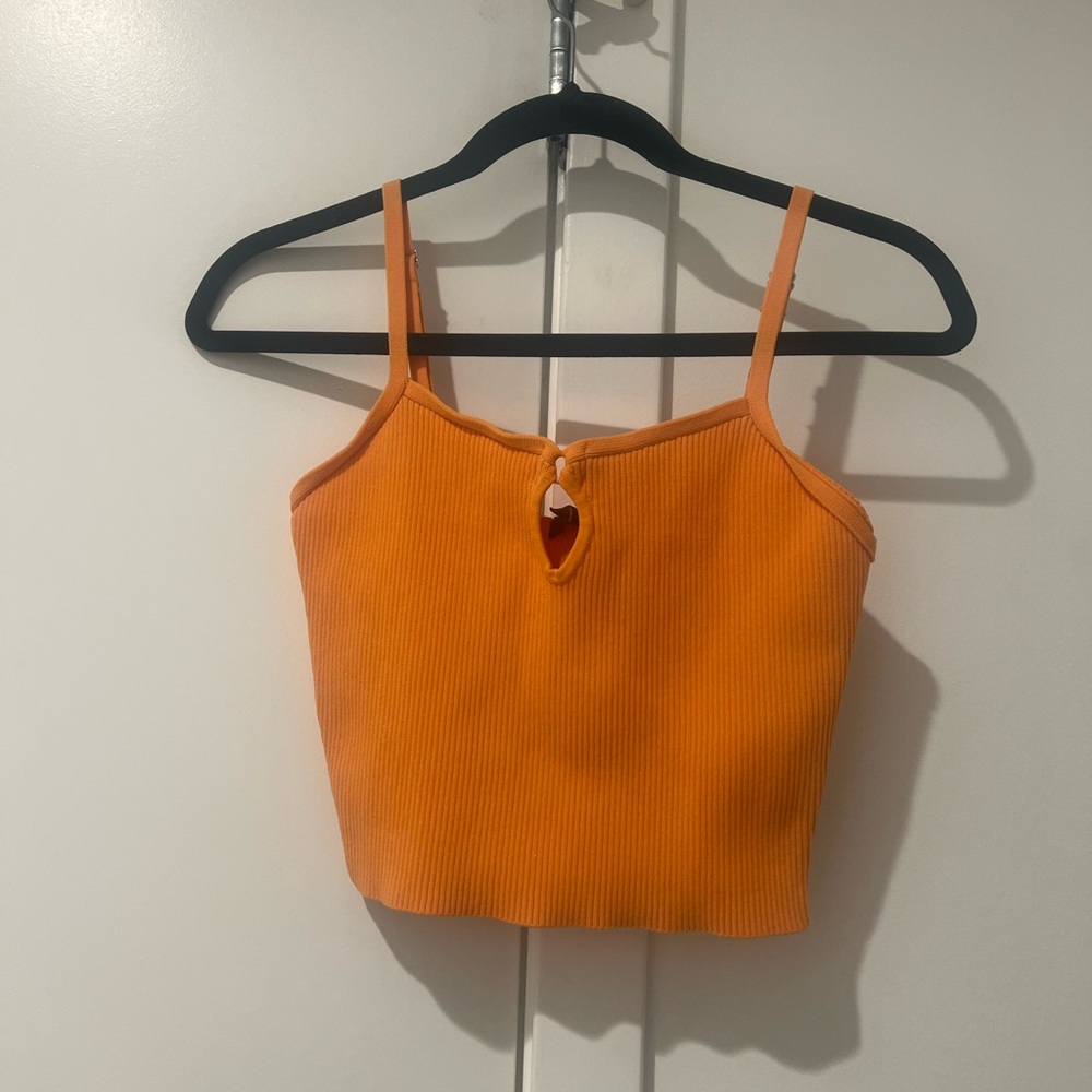 Forever 21 Orange Shirt
